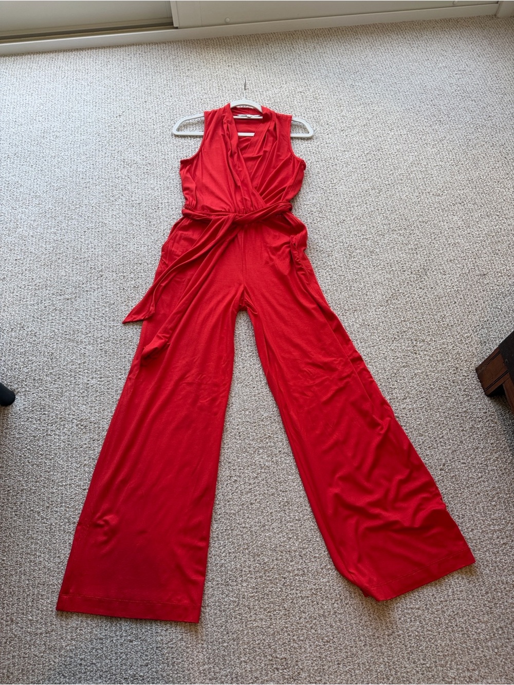 Trina Turk Vibrant Red Women's jumpsuit - Picture 1 of 3